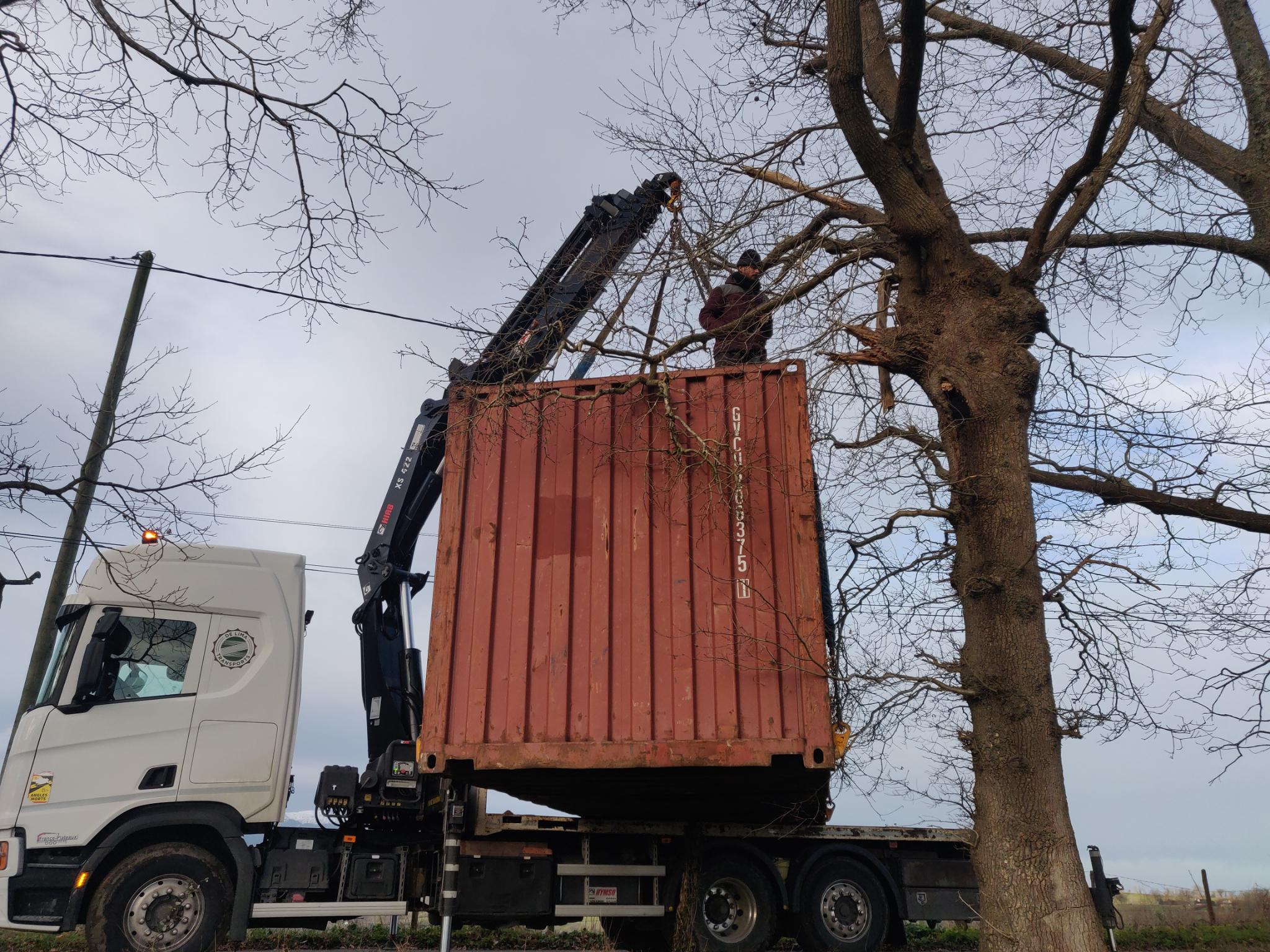 Le container Élagage